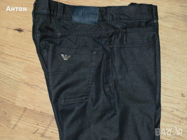 ARMANI JEANS оригинални мъжки тънки дънки 36(38-34), снимка 11 - Дънки - 40008376