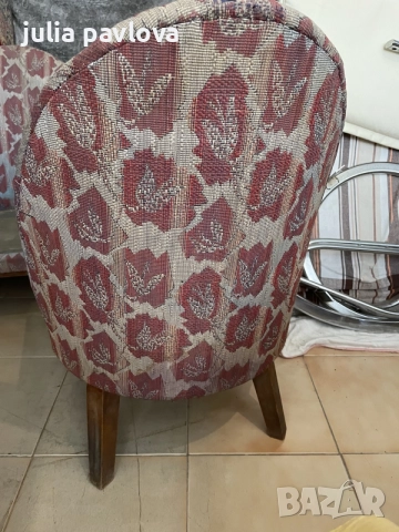малки ретро фотьойли, снимка 3 - Дивани и мека мебел - 56152619
