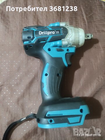 Drillpro 18V 0-3200RPM Безжичен ударен гайковерт , снимка 2 - Винтоверти - 41639320