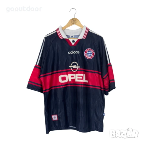 Vintage Adidas Bayern Munich 1997/98/99 футболна тениска (L) , снимка 1