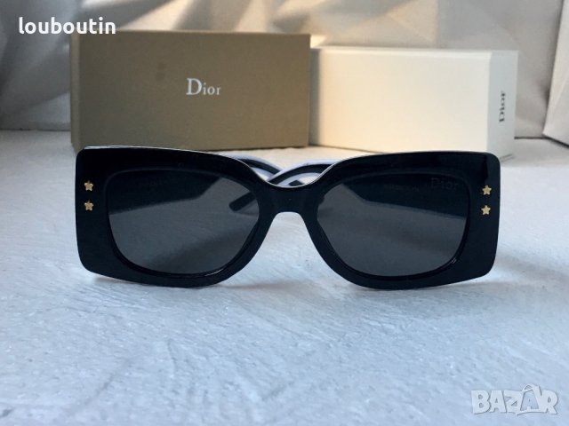 Dior 2023 дамски слънчеви очила правоъгълни 2 цвята, снимка 3 - Слънчеви и диоптрични очила - 41925514
