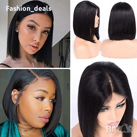 Чисто нова красива женствена Удобна за носене Човешка коса Перука, снимка 4 - Аксесоари за коса - 41807577