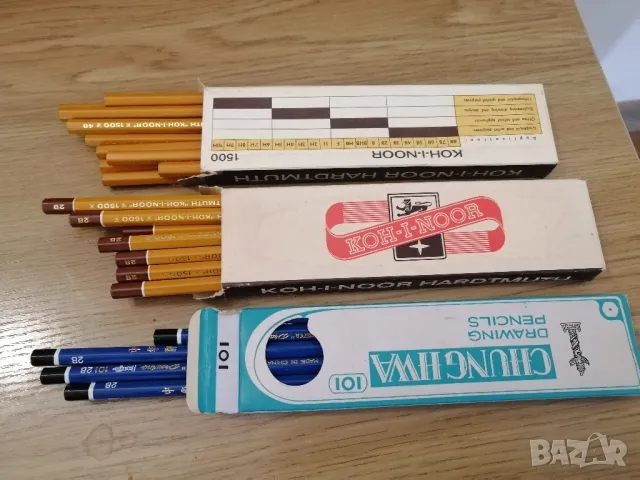 Ретро моливи KOH-I-NOOR и CHUNG HWA