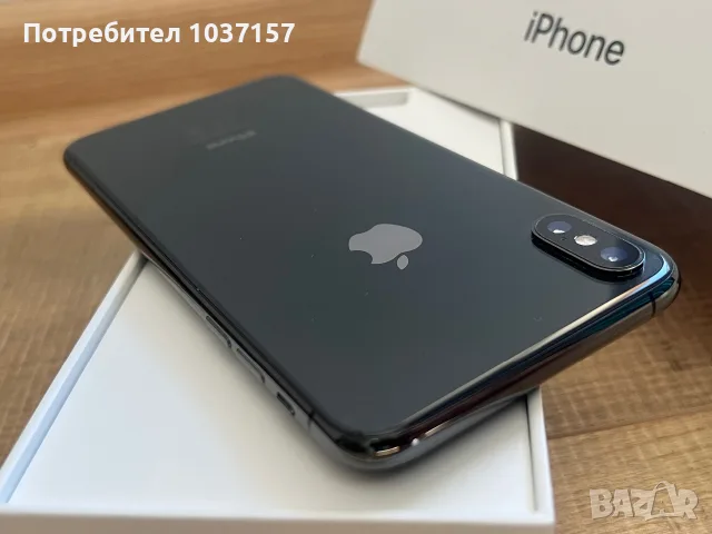 iphone XS Max, 256GB, Space Gray, като нов, снимка 4 - Apple iPhone - 55968814