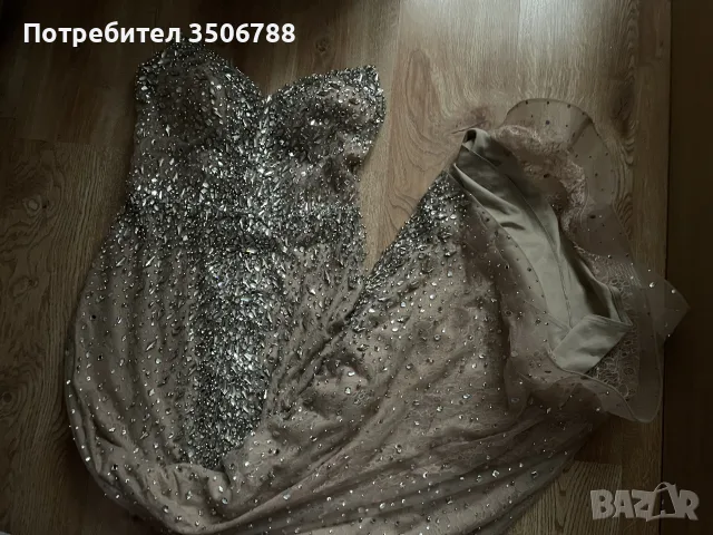Бална рокля с камъни на Lorreti, снимка 5 - Рокли - 55899804
