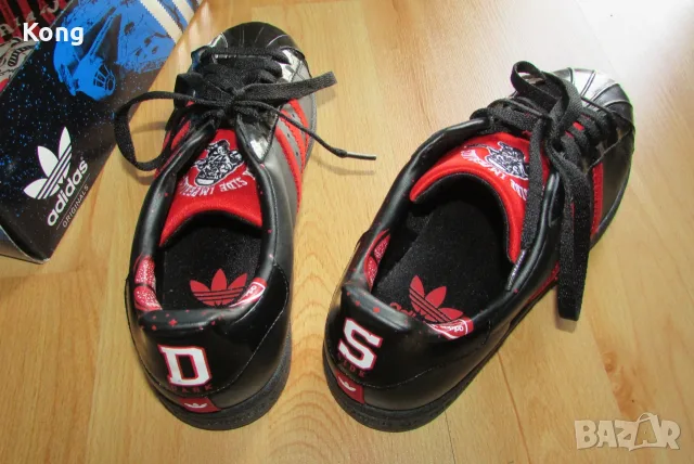 НОВИ с кутия  мъжки Adidas Superstar Darth Vader Dark Side маратонки кецове сникърси New Blance 550 , снимка 4 - Маратонки - 56070025