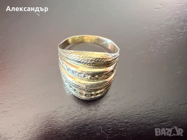 Дамски златен пръстен 2.50 гр., снимка 5 - Пръстени - 56334942