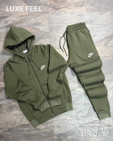 Мъжки Ватирани Екипи -лого Бродирано ⚜️ Nike , снимка 5 - Спортни дрехи, екипи - 53025139