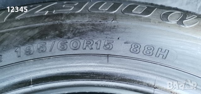 195/60R15 -№589, снимка 3 - Гуми и джанти - 41972123