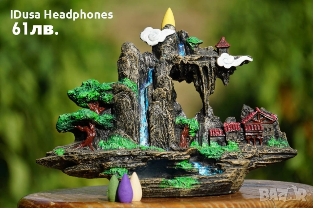 Коледен подарък - Ръчно рисувани кадила с обратен поток на дим