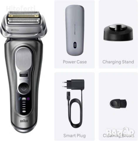  Електрическа самобръсначка Braun Series 9 PRO+модел 9625S, снимка 4 - Машинки за подстригване - 53758923