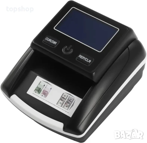 2 в 1, брояч и детектор на банкноти DeeDuud, професионална машина с LED дисплей и детектор...