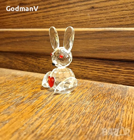 Статуетка "Кристално Зайче", снимка 2 - Статуетки - 53066072