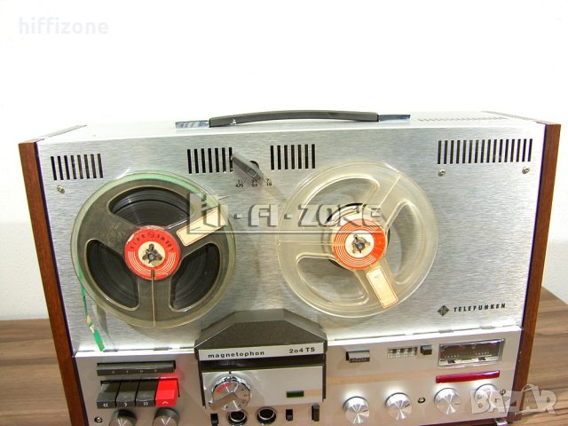  Telefunken m204ts  МАГНЕТОФОН , снимка 4 - Грамофони - 44305700