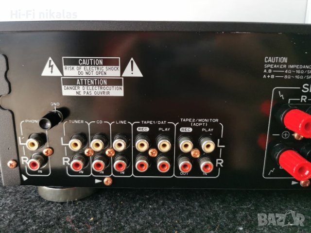 Стерео усилвател PIONEER A-304 R, снимка 5 - Ресийвъри, усилватели, смесителни пултове - 41779183