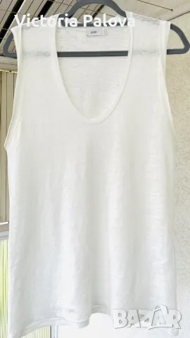 Лукс CLOSED ленен потник, снимка 8 - Корсети, бюстиета, топове - 50083668