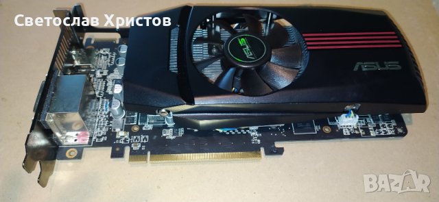 Продавам видео карта AMD ASUS EAH6850 1GB DDR5 256bit 2xDVI HDMI DP (2x6pin) PCI-E