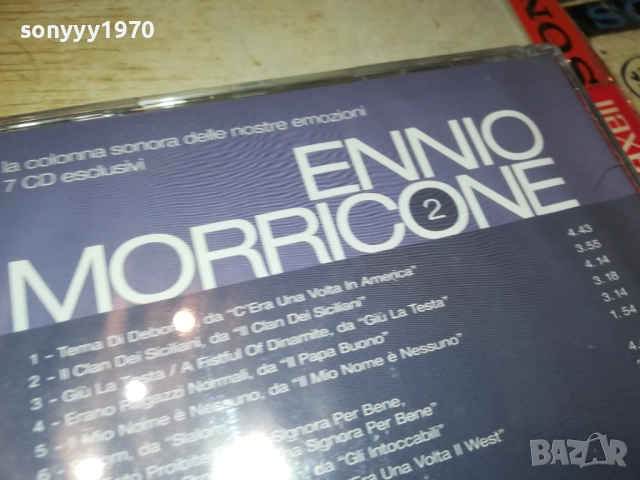 ENNIO MORRICONE X2 CD 2109251259, снимка 11 - CD дискове - 51785400
