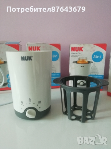 Нагревател за шишета Nuk, снимка 5 - Прибори, съдове, шишета и биберони - 36044474