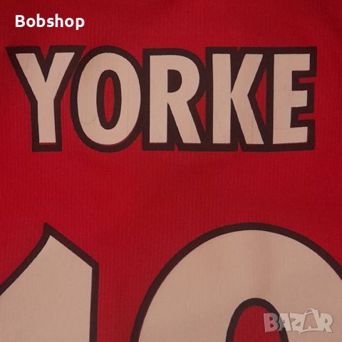 Manchester united - Umbro - YORKE 19 - 1998/2000 - Манчестър юнайтед - Умбро  , снимка 12 - Футбол - 41065618