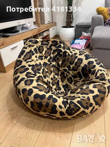 Барбарон / пуф тип круша с махащ се калъф за пране, снимка 2 - Други - 53776230