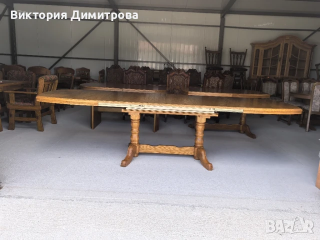 Разтегателна трапезна маса 3,00 м. (РМ) , снимка 1