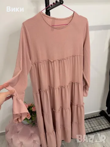 Рокля в размер L, снимка 6 - Рокли - 48587479