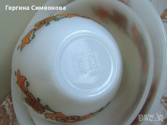 Лот купи YENA GLASS, снимка 8 - Чинии - 52616110