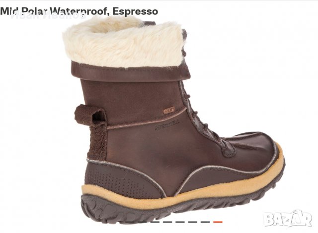 туристически/зимни топли  ботуши Merrell Tremblant Mid Polar  номер 41 , снимка 7 - Дамски ботуши - 39024677