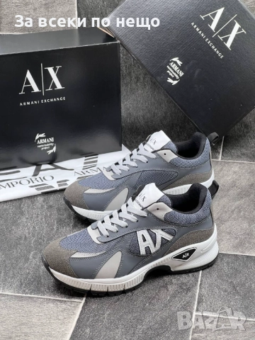Armani Exchange Мъжки Маратонки👟Мъжки Спортни Обувки Армани Ексчейндж - Различни Цветове Код SK389
