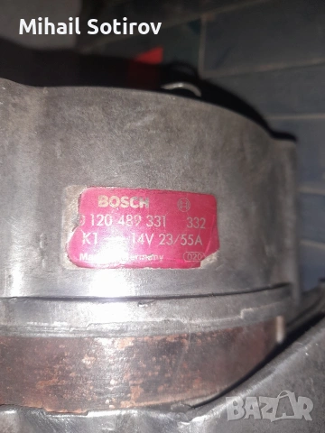 Алтернатор Бош за Мерцедес 124 190, снимка 2 - Части - 53787736