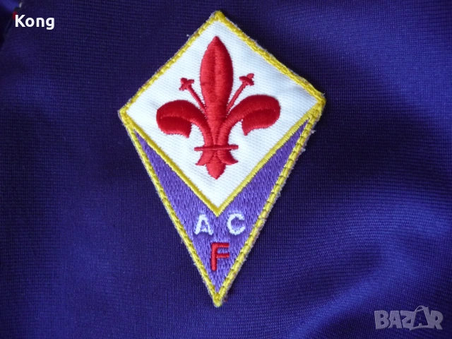винтидж фланелка Fila Fiorentina дълъг ръкав футболна тениска Фиорентина Reebok Argentina Аржентина 