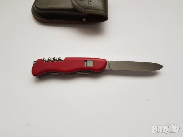 Швейцарска джобна военна ножка Victorinox с калъф, снимка 7 - Колекции - 35852410