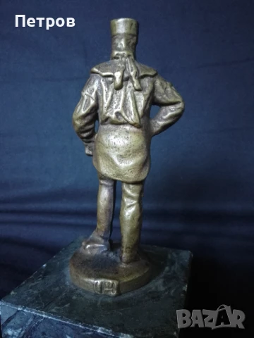 скулптура бронз 15/7 см, снимка 3 - Декорация за дома - 50448333