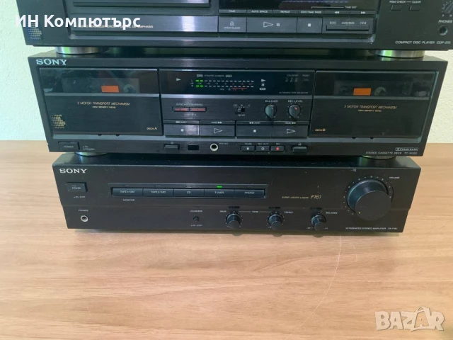 Продавам сет от четири компонента Sony, снимка 6 - Ресийвъри, усилватели, смесителни пултове - 50961435