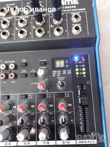 Fame mix-1002fx, снимка 4 - Ресийвъри, усилватели, смесителни пултове - 41494922