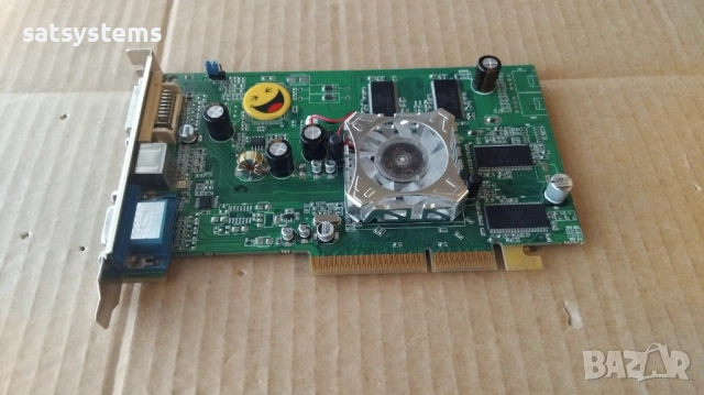 Видео карта ATi Radeon Sapphire 9550 128MB DDR 128bit AGP, снимка 5 - Видеокарти - 25183523