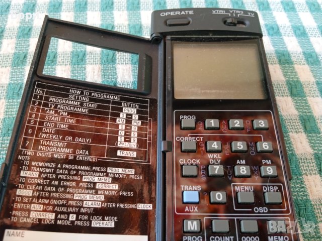 HITACHI VT-RM 598 EM, снимка 6 - Дистанционни - 41573642