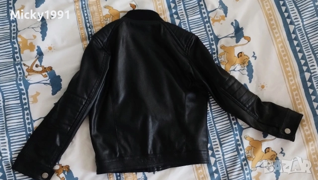 Детско рокерско яке/ кожено, снимка 3 - Детски якета и елеци - 53070322