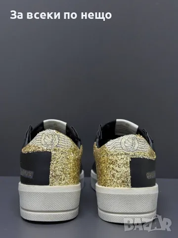 Golden Goose  Дамски Маратонки Със Златен И Сребърен Глитер👟Дамски Спортни Обувки Код E97, снимка 4 - Маратонки - 55795391