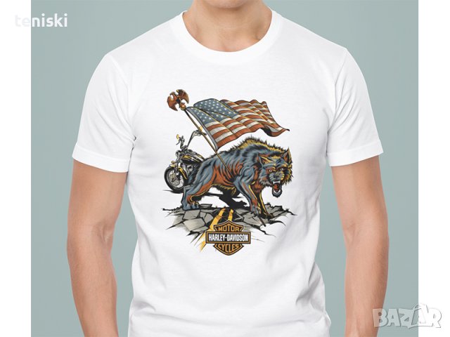 Тениски Harley Davidson Модели и размери, снимка 2 - Тениски - 38812766