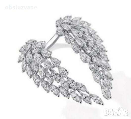 Ангелски крила, дамски пръстен, снимка 1