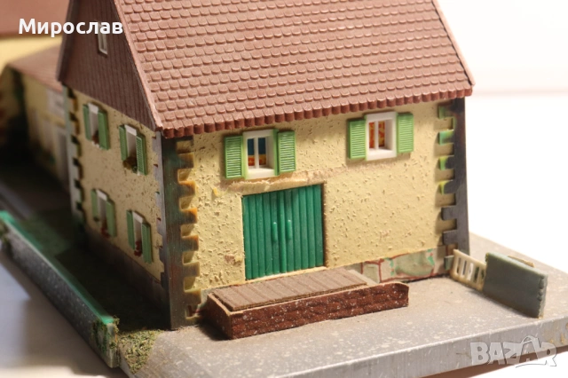 FALLER? KIBRI? VOLLMER? H0 1/87 СГРАДА КЪЩА ВАГОН ВЛАК ЖП, снимка 5 - Колекции - 53742994