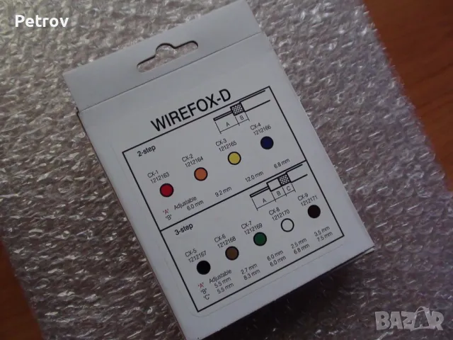 PHOENIX CONTACT - WIREFOX-D CX-5 - Made in Sweden - ЧИСТО НОВ Profi Инструмент за изол. koax./data к, снимка 13 - Клещи - 47825886