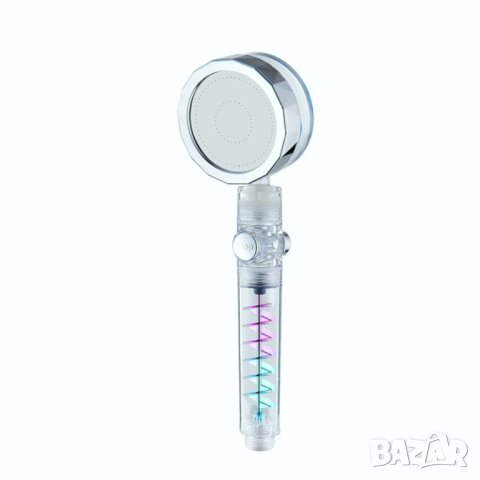 Иновативна душ слушалка с турбо перка, 3D ефект и филтър за водата, снимка 2 - Душове - 40492387