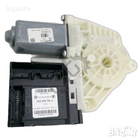 Моторче преден ляв ел.стъклоповдигач Volkswagen Golf VI 2008-2016 ID: 150755, снимка 2 - Части - 51846630