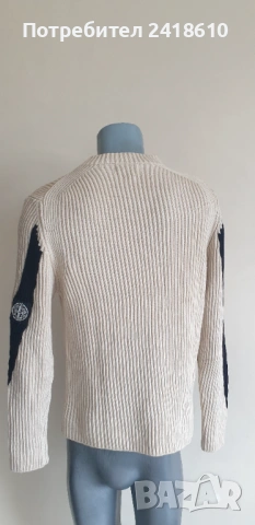 Stone Island Ribbed Wool Mens Size L - XL  ОРИГИНАЛ! Мъжки Пуловер!, снимка 14 - Пуловери - 53284909