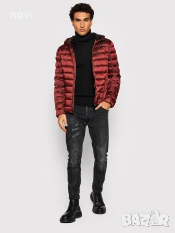 GEOX, 4XL, ново, оригинално мъжко яке от естествен пух, снимка 7 - Якета - 47413952