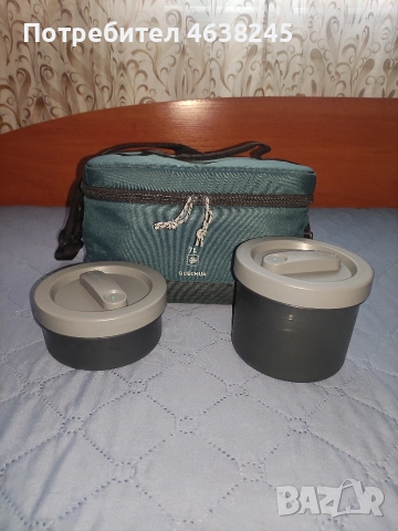 хладилна чанта с две кутии 