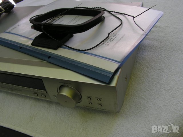 Тунер Sony ST – SE 370 FM / Радио FM stereo AM/LW, снимка 3 - Аудиосистеми - 42014158